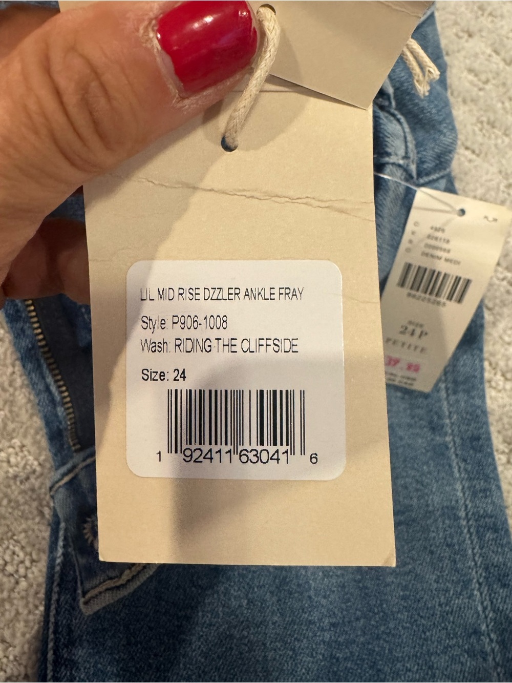 LIL MOTHER DAZZLER MID-RISE ANKLE FRAY BOOTCUT Jeans - Picture 10 of 10